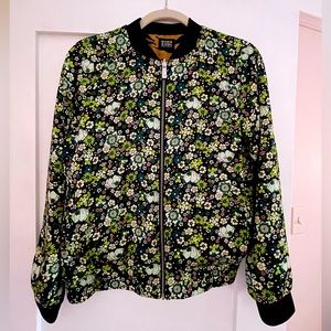 Scotch & Soda Floral Bomber Jacket